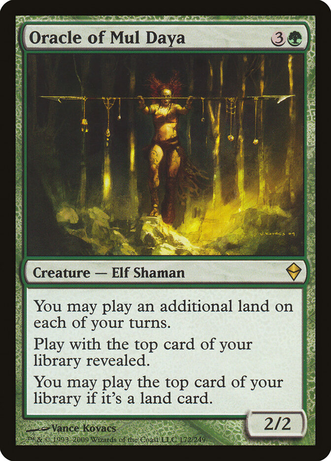 Oracle of Mul Daya - carta Magic The Gathering