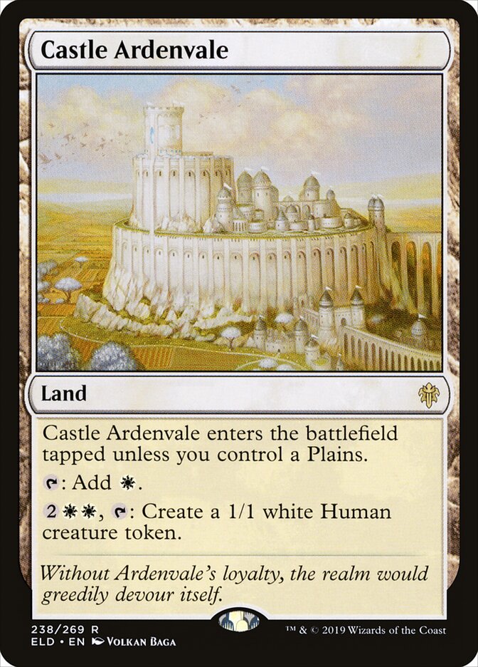 Castle Ardenvale - carta Magic The Gathering