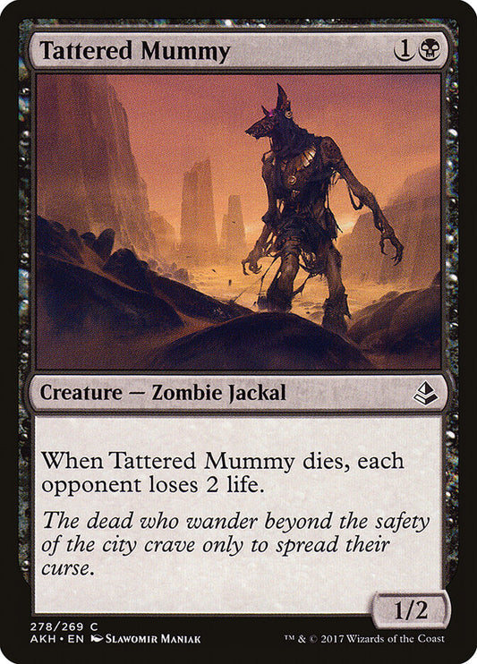 Tattered Mummy - carta Magic The Gathering