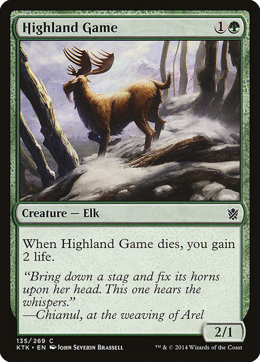 Highland Game - carta Magic The Gathering