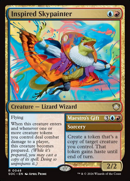 Inspired Skypainter // Maestro's Gift - SOC-048-NF-STD