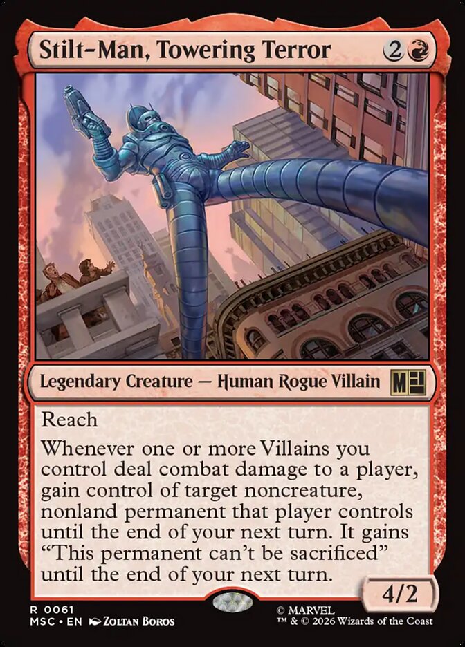 Stilt-Man, Towering Terror - carta Magic The Gathering