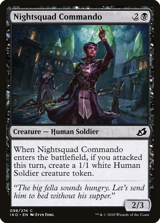 Nightsquad Commando - carta Magic The Gathering