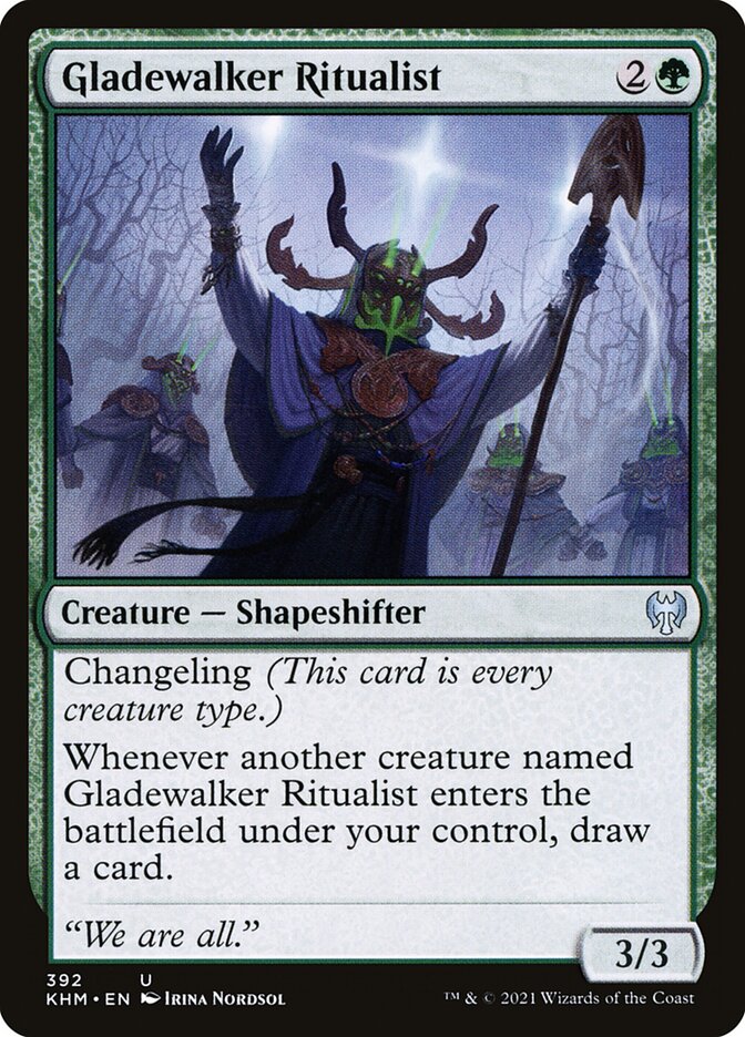 Gladewalker Ritualist - carta Magic The Gathering