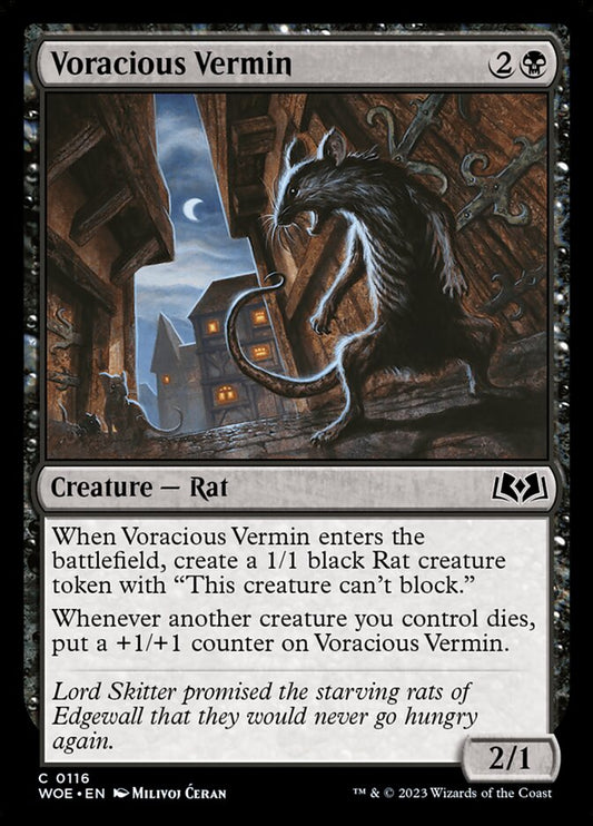 Voracious Vermin - carta Magic The Gathering