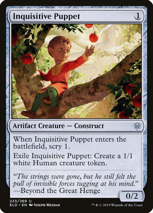 Inquisitive Puppet - carta Magic The Gathering