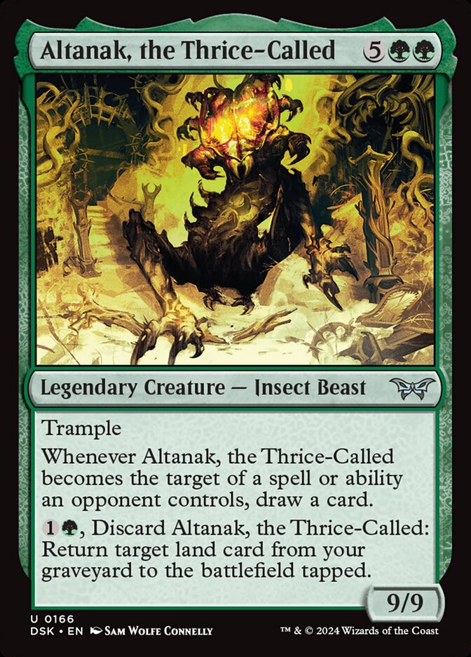 Altanak, the Thrice-Called - carta Magic The Gathering