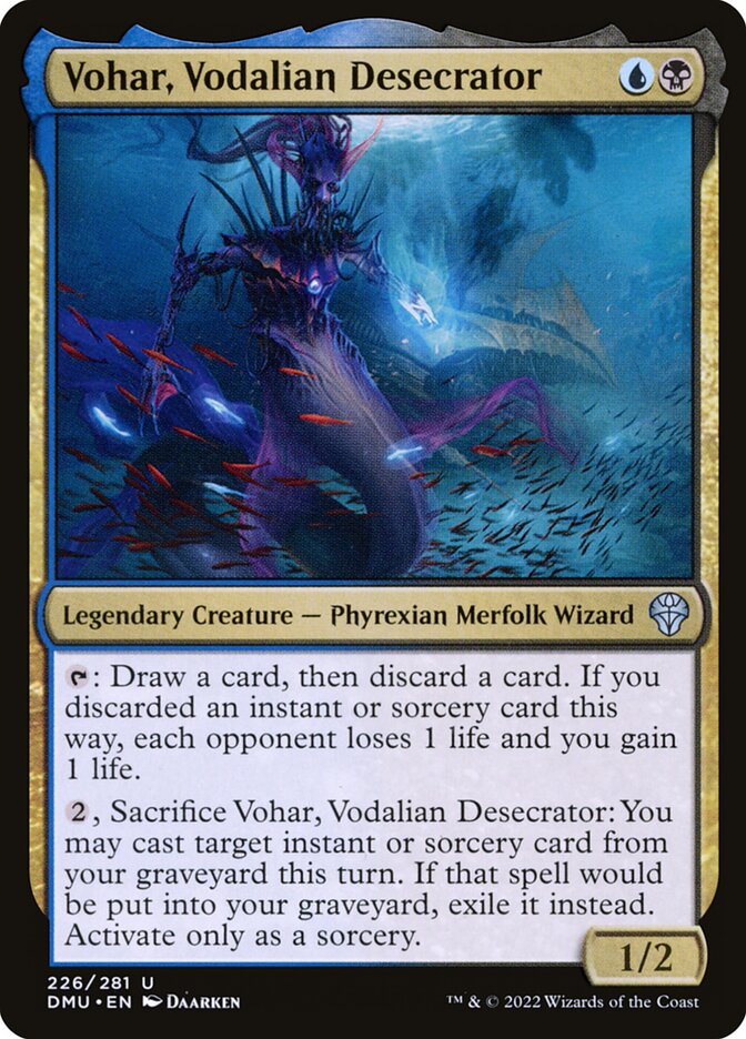 Vohar, Vodalian Desecrator - carta Magic The Gathering