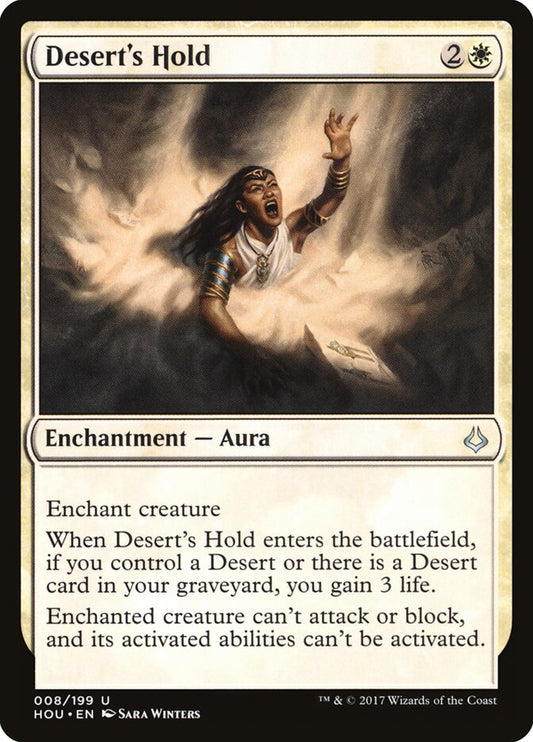 Desert's Hold - carta Magic The Gathering
