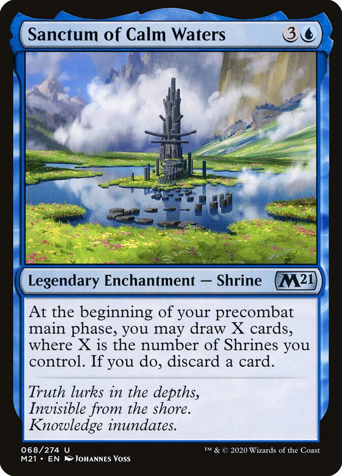 Sanctum of Calm Waters - carta Magic The Gathering