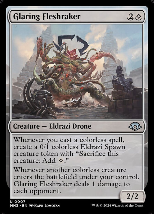 Glaring Fleshraker - carta Magic The Gathering