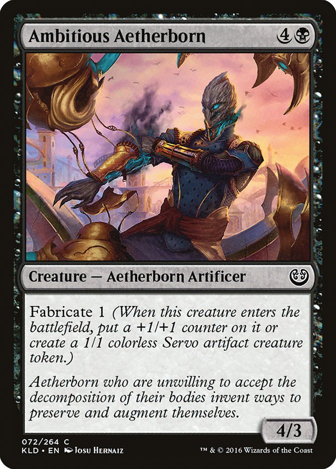 Ambitious Aetherborn - carta Magic The Gathering