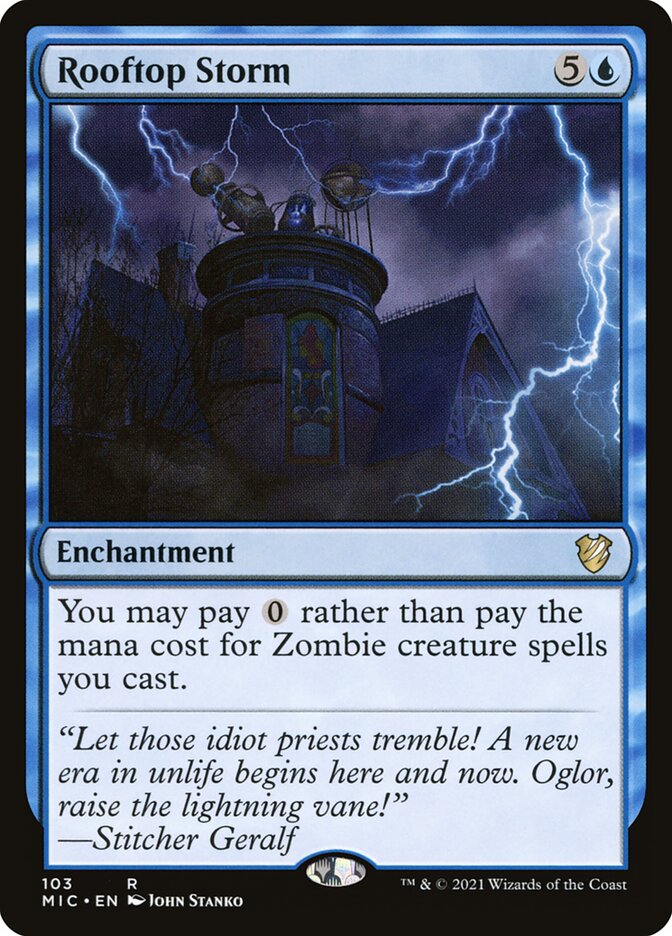 Rooftop Storm - carta Magic The Gathering