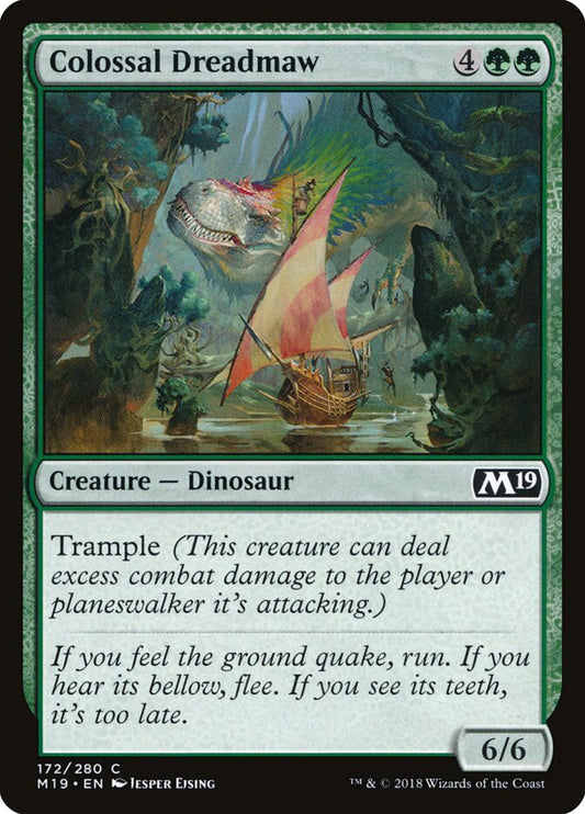 Colossal Dreadmaw - carta Magic The Gathering