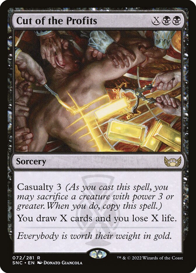 Cut of the Profits - carta Magic The Gathering