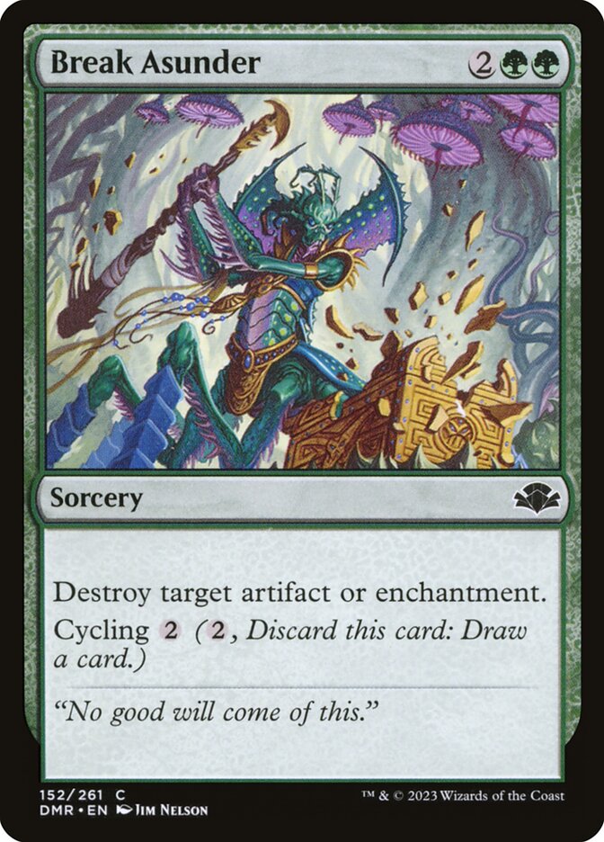 Break Asunder - carta Magic The Gathering