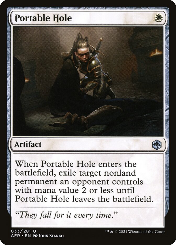 Portable Hole - carta Magic The Gathering