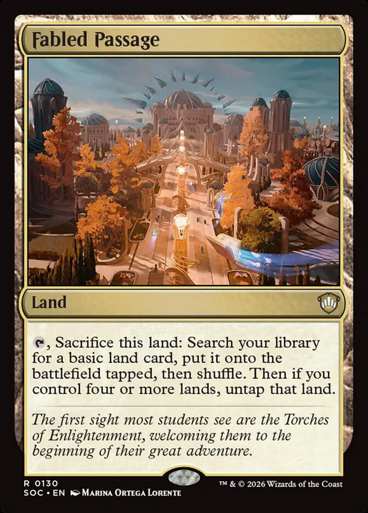 Fabled Passage - SOC-130-NF-STD