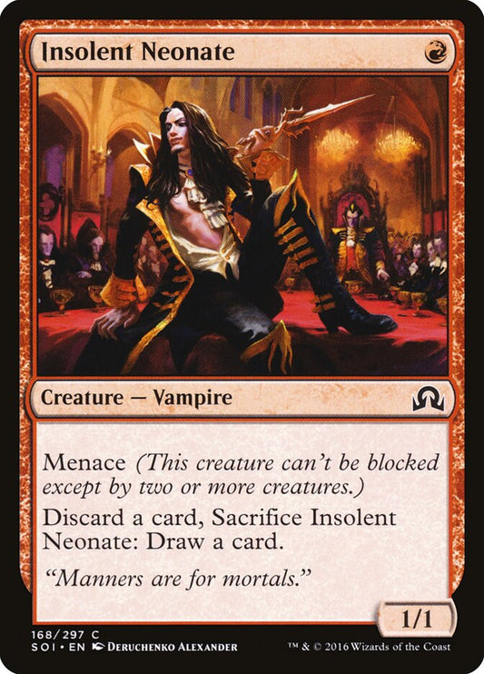 Insolent Neonate - carta Magic The Gathering