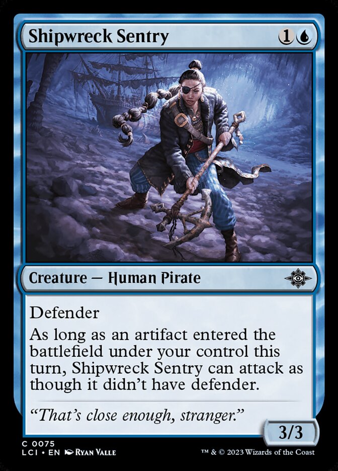 Shipwreck Sentry - carta Magic The Gathering