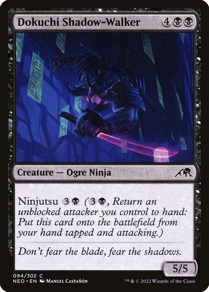 Dokuchi Shadow-Walker - carta Magic The Gathering