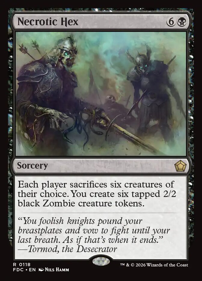 Necrotic Hex - carta Magic The Gathering