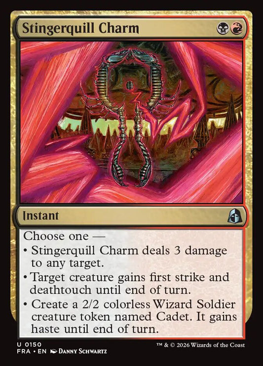 Stingerquill Charm - carta Magic The Gathering
