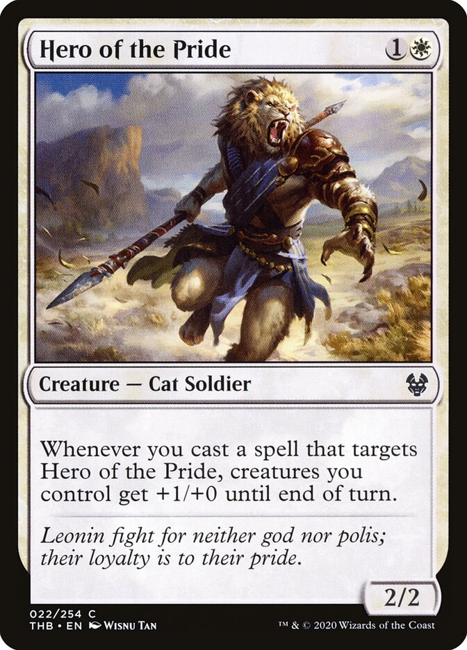 Hero of the Pride - carta Magic The Gathering