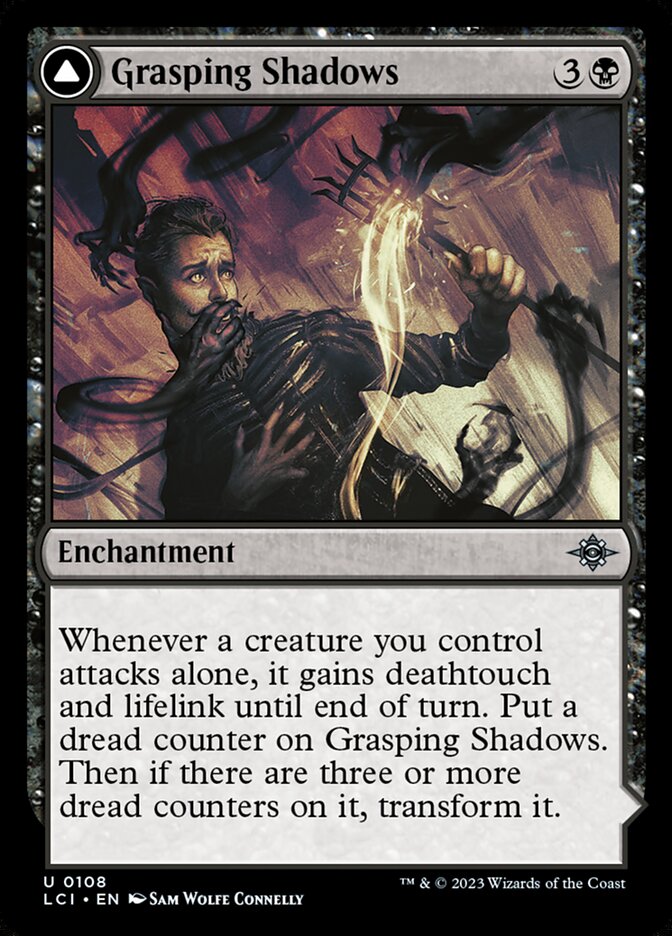 Grasping Shadows - carta Magic The Gathering