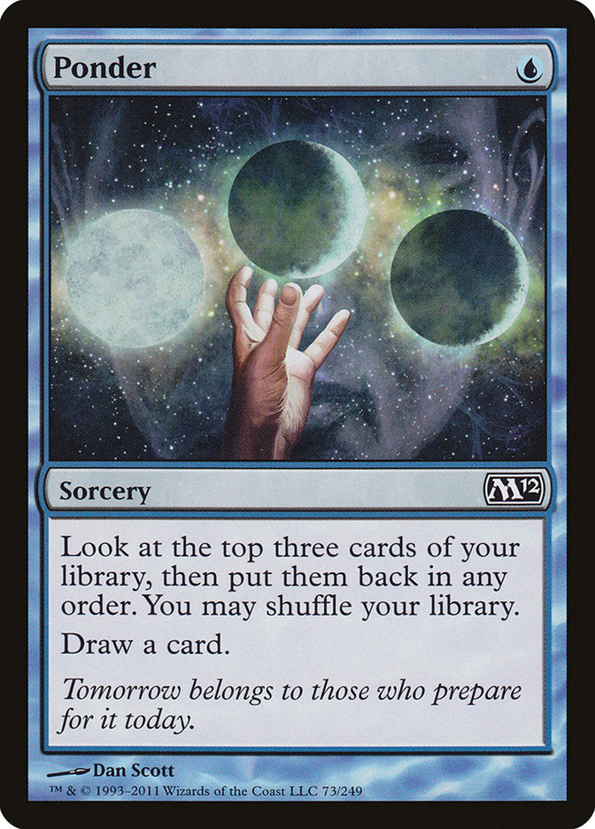 Ponder - carta Magic The Gathering