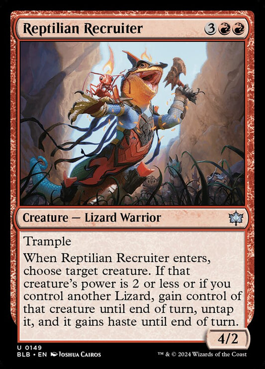 Reptilian Recruiter - BLB-149-NF-STD