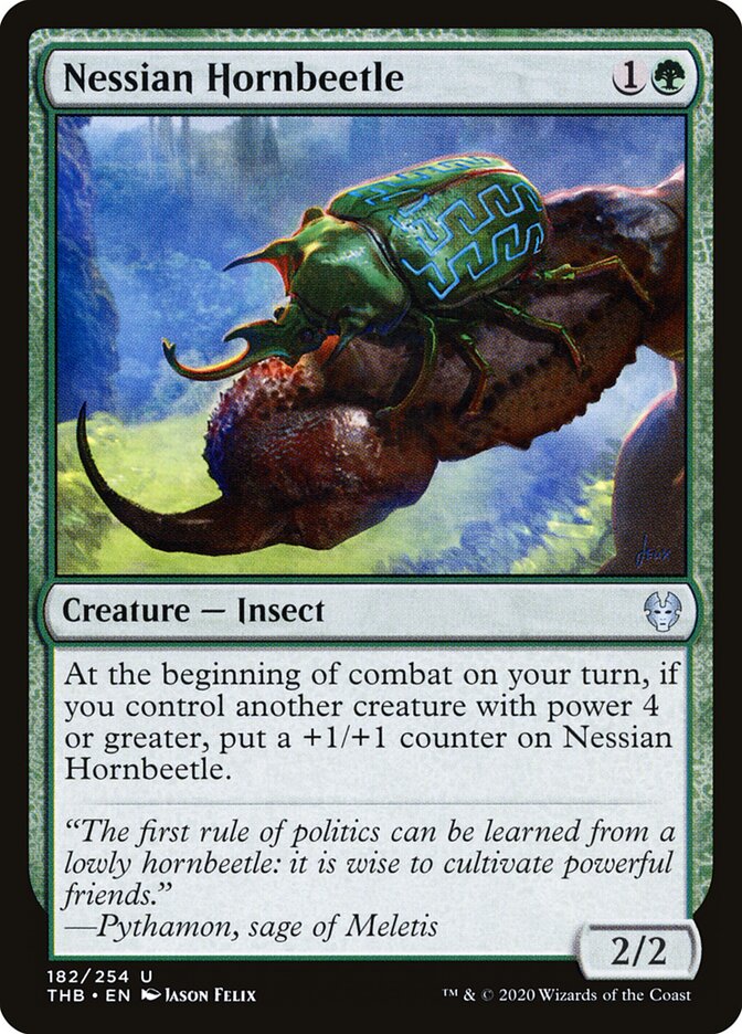 Nessian Hornbeetle - carta Magic The Gathering