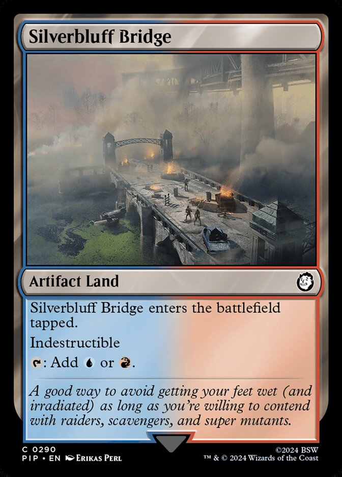 Silverbluff Bridge - carta Magic The Gathering