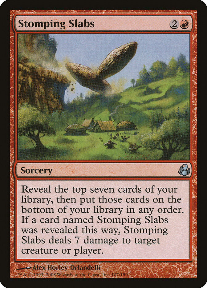 Stomping Slabs - carta Magic The Gathering