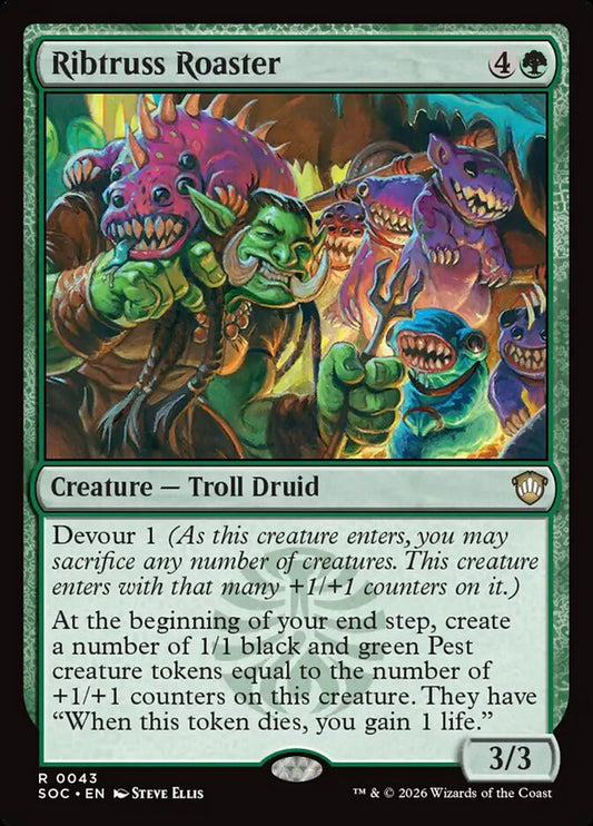 Ribtruss Roaster - carta Magic The Gathering