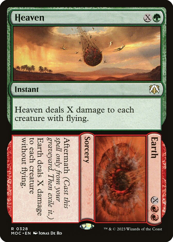 Heaven // Earth - MOC-328-NF-STD