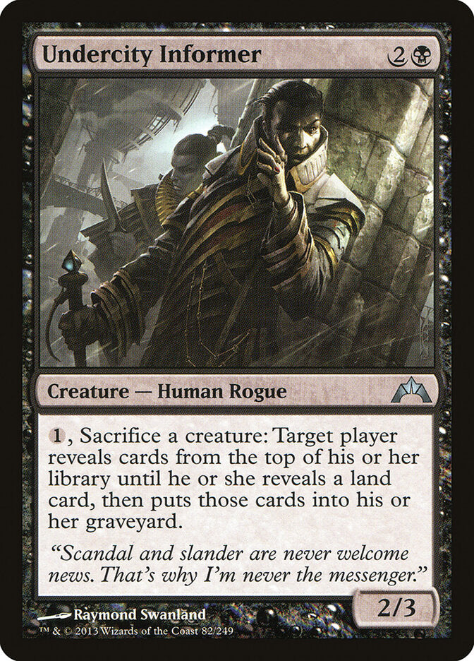 Undercity Informer - carta Magic The Gathering