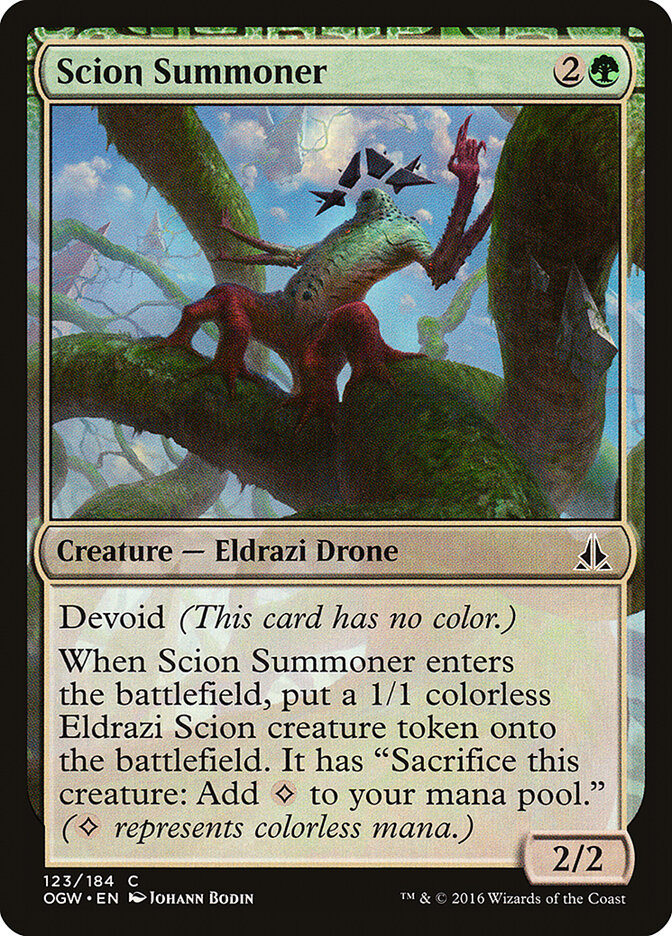 Scion Summoner - carta Magic The Gathering