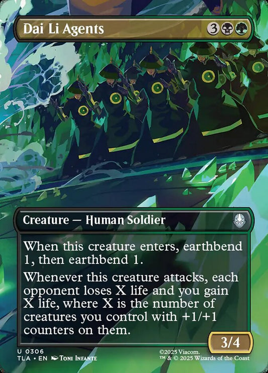 Dai Li Agents - TLA-306-NF-FA-INV-UNI