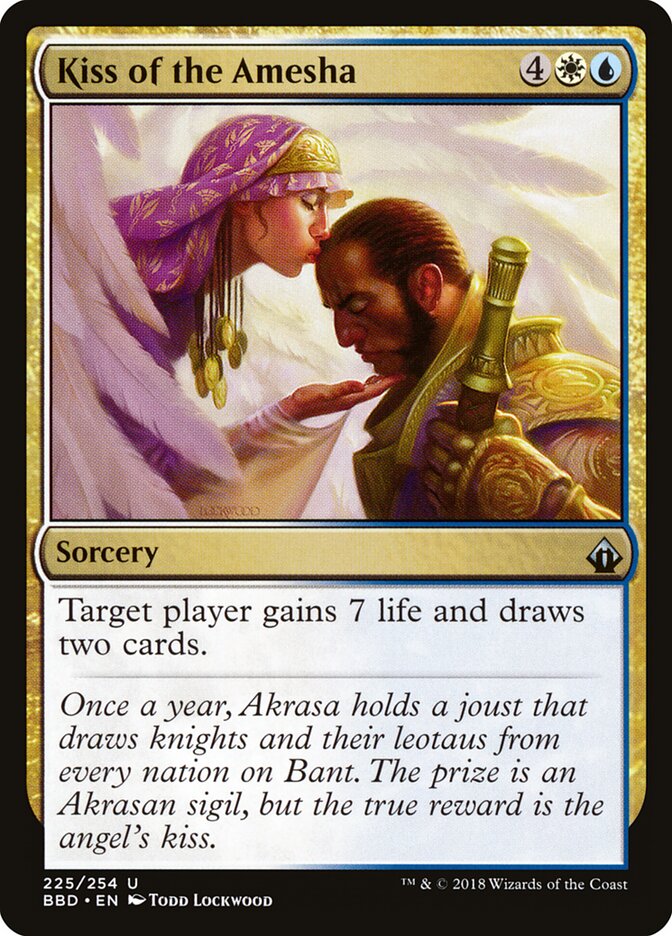 Kiss of the Amesha - carta Magic The Gathering