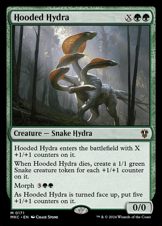 Hooded Hydra - carta Magic The Gathering