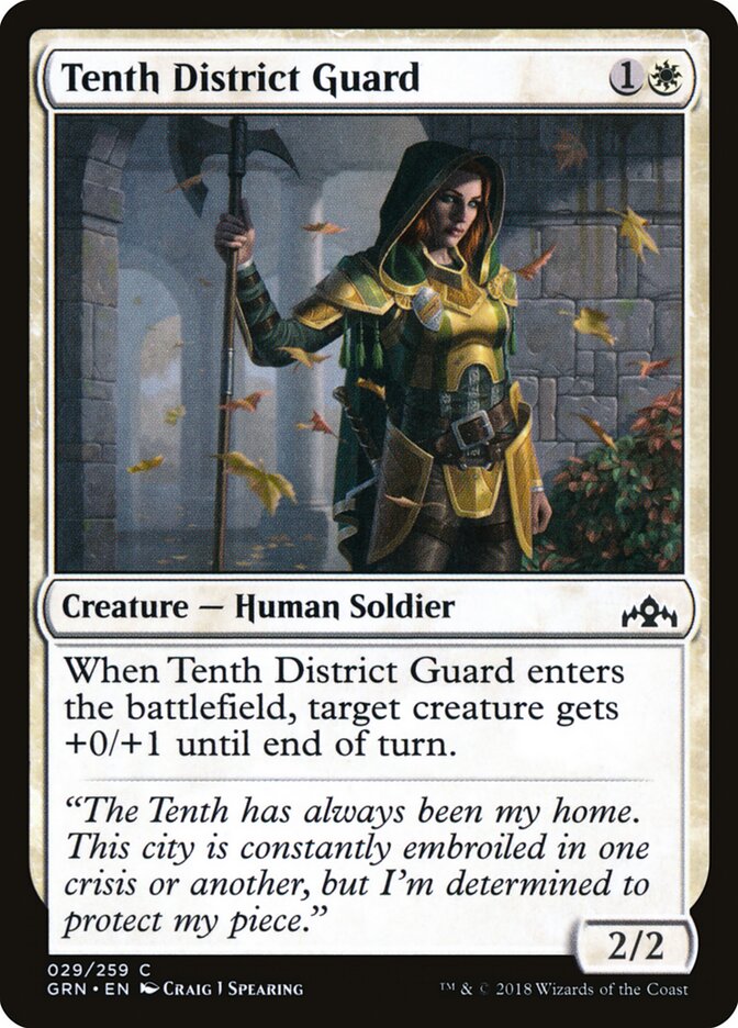 Tenth District Guard - carta Magic The Gathering