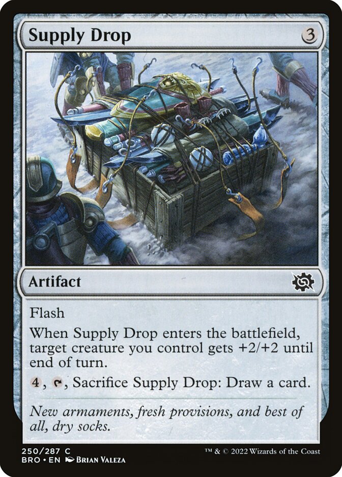 Supply Drop - carta Magic The Gathering