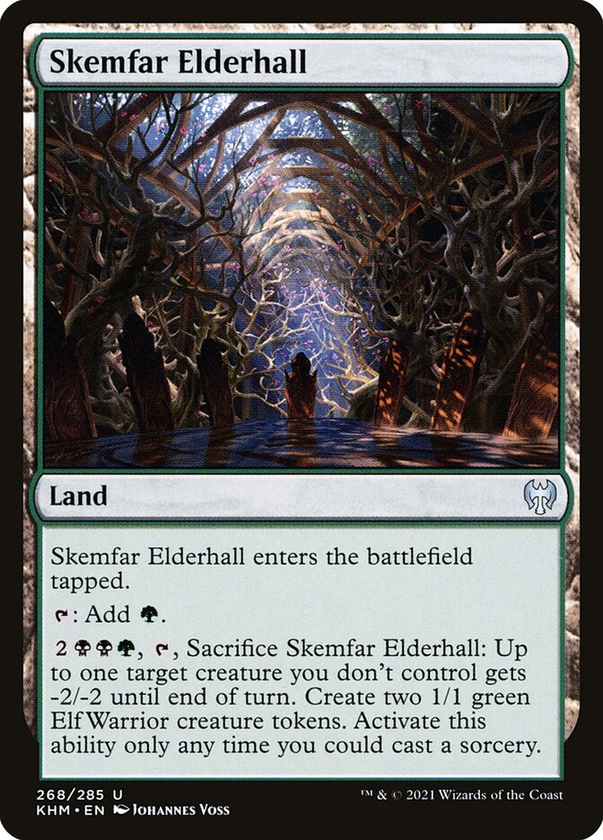 Skemfar Elderhall - carta Magic The Gathering
