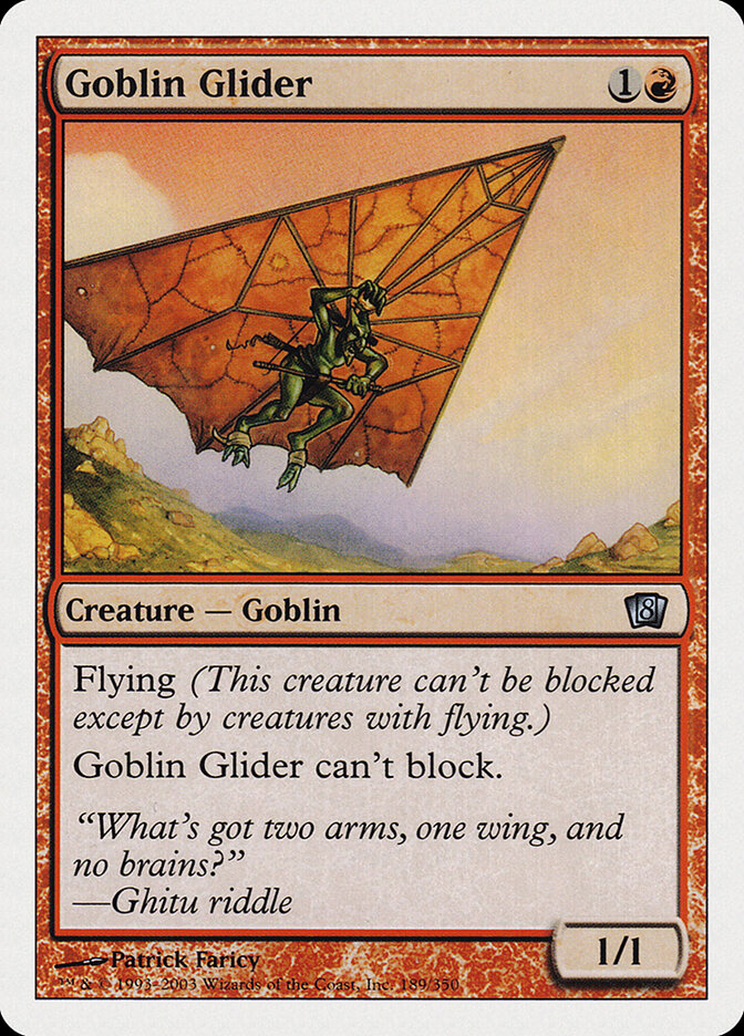 Goblin Glider - carta Magic The Gathering