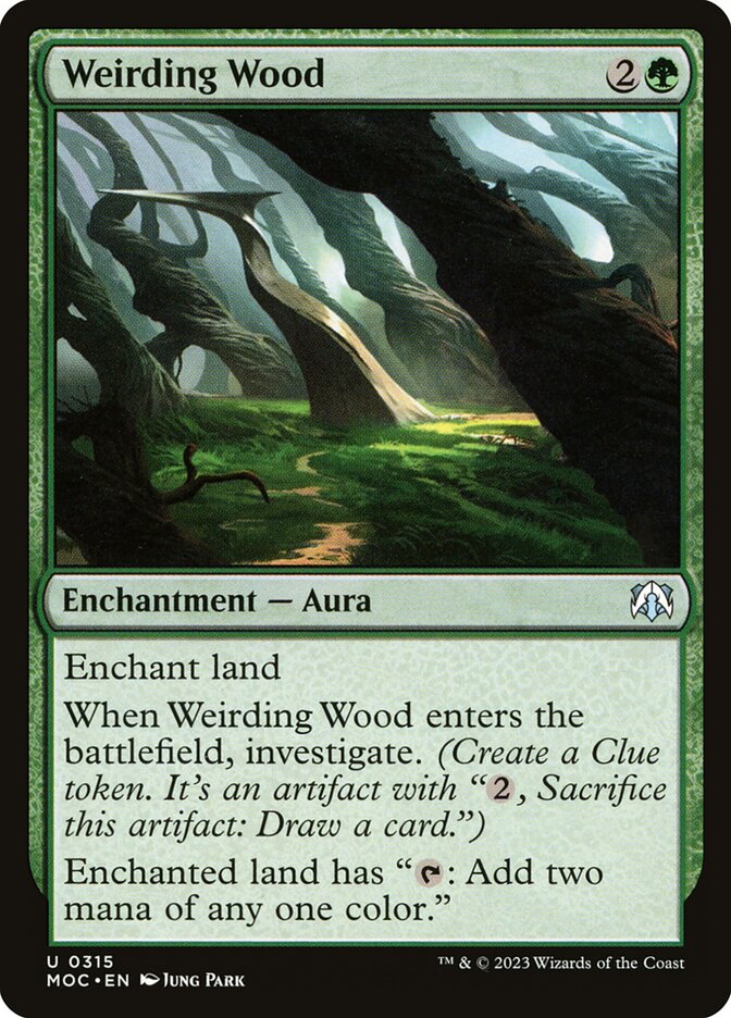 Weirding Wood - carta Magic The Gathering