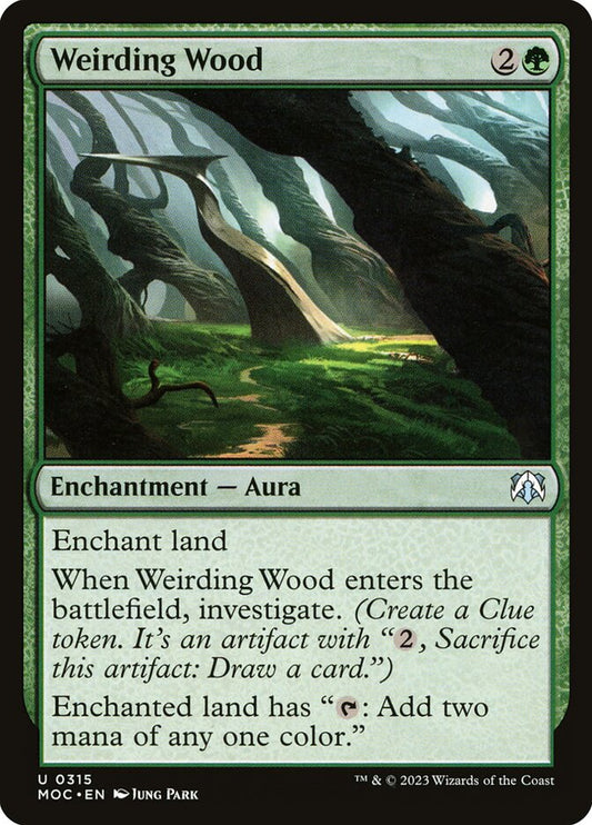 Weirding Wood - carta Magic The Gathering