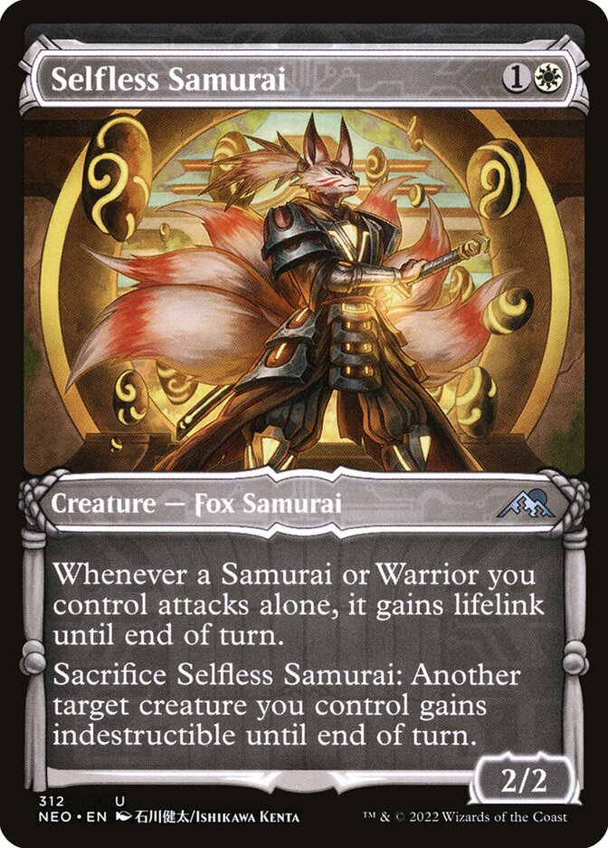 Selfless Samurai - carta Magic The Gathering
