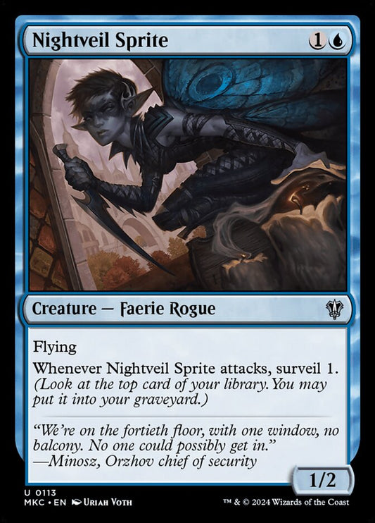 Nightveil Sprite - carta Magic The Gathering