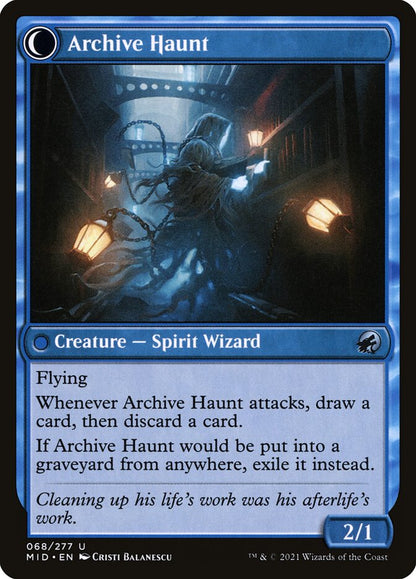 Archive Haunt - carta Magic The Gathering
